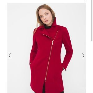 WHBM red coat